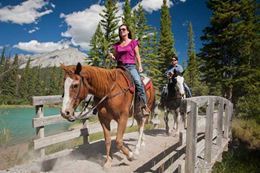 Picture of Banff Horseback Ride and Cowboy BBQ Cookout -  Dinner