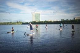 Picture of Lac Leamy & Rideau Falls SUP Private Tour - for 2 people.