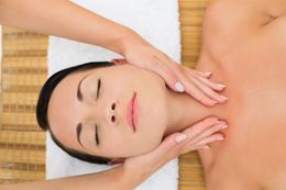Body wrap and hot stone massage at Edmonton day spa