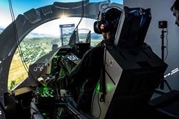 fighter jet simulator, realistic experience Montreal