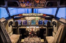 fly a Boeing 737 Jet and take off down the runway - Montreal Flight Simulator Experience