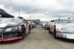 Experience driving a NASCAR style race car around the oval at Flamboro Speedway, Hamilton