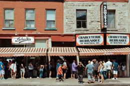 Visit bakery and famous Schwartz's smoke meat shop on Montreal Food Tour.