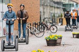 A guided Segway sightseeing tour of Toronto’s historic Distillery District