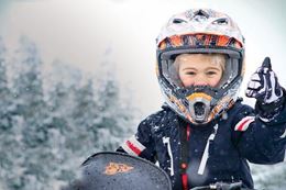 Whistler winter fun, family snowmobile tour, great for kids