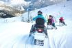 Whistler BC winter activity snowmobiling mountain trails