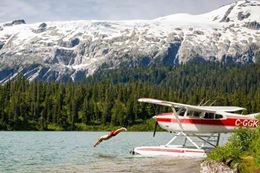 Discover the incredible beauty of British Columbia by floatplane on a scenic flight tour from Squamish