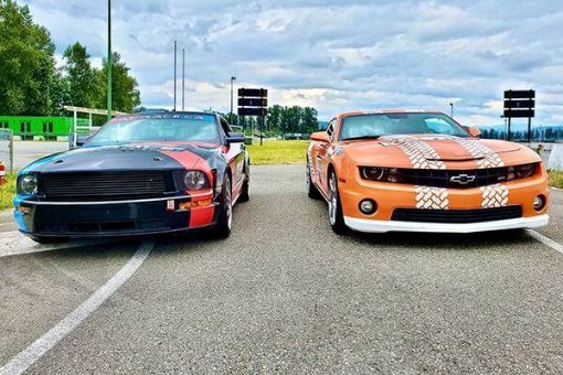 Edmonton Drive a Race Car - Chevrolet Camaro SS, Ford Mustang GT , Nissan 370Z 