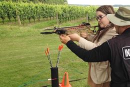 Learn to fire a crossbow , Niagara region