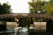 Eco-tour of Toronto Islands stand-up paddle boarding