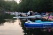 Unique Toronto yoga class on stand-up paddleboard 