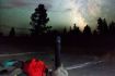 snowshoe tour Kananaskis Alberta star gazing