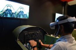 Virtual Reality experience Calgary Spitfire WWII fighter plane 