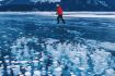 Frozen Bubbles Helicopter and Snowshoe Tour