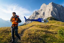 Helicopter Tour and Guided Hike in the Rocky Mountains