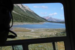fishing adventure  by helicopter in the Rocky Mountains