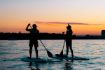 unique Toronto date night, SUP tour at sunset