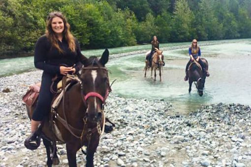 horseback riding Pemberton BC, near Whistler