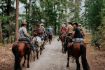 Guided Horseback Ride, Birkenhead Lake, Pemberton on trail