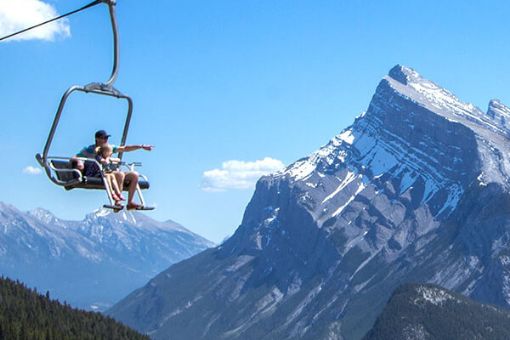 Banff Sightseeing Chairlift , Mt. Norquay, Banff National Park.