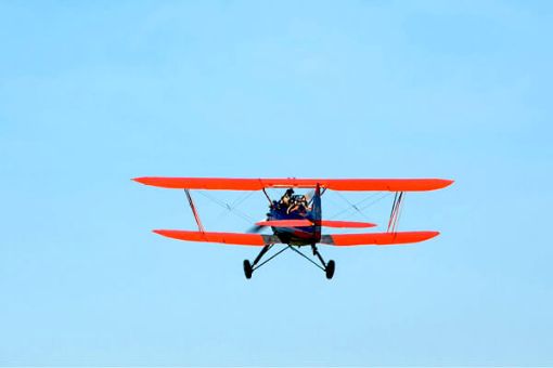 Ottawa biplane scenic flight tour over Ottawa Parliament and Gatineau