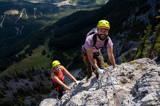 Banff Via Ferrata Tour, a Canadian Signature Experience