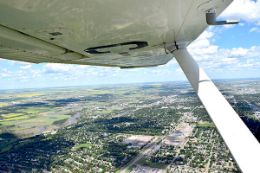Brandon Manitoba flight sightseeting tour