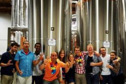 vancouver beer tour group behind scenes in brewery