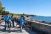 e-bike tour of Victoria, British Columbia attractions, Seaside Wall