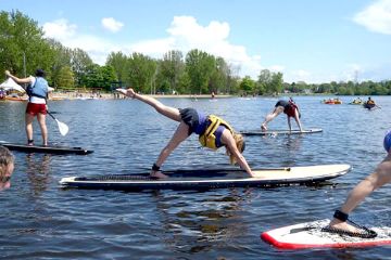 Stand Up Paddleboarding Yoga Gatineau Quebec Stand Up Paddleboarding Yoga Gatineau Quebec