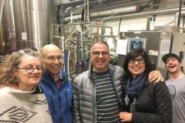 beer brewing area on Collingwood tour of Craft Breweries