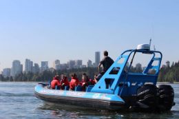 Discover Vancouver on the City and Seals boat tour from Granville Island