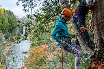 Cliff Rappelling experience,  Elora Ontario near Guelph Cliff Rappelling experience,  Elora Ontario near Guelph