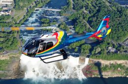 Tour the Niagara Falls in a unique way – a helicopter flight over the Falls