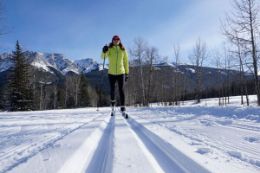 Learn to cross-country ski, Kananaskis, Alberta