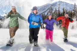 Snowshoeing Tour to Paint Pots, Kootenay National Park