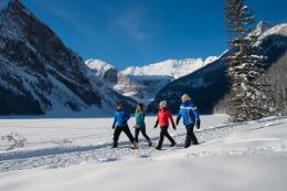 Banff winter activities, visit Lake Louise