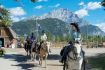 horseback ride Banff National Park for families