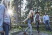 horseback ride Banff Cowboy dinner horseshoe throwing