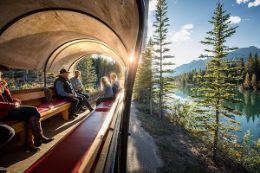 Banff National Park covered wagon ride and cowboy cookout