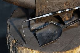 Learn to blacksmith and make a fire poker and shovel, Hawkesbury, Ontario