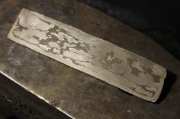 Learn to blacksmith in Hawkesbury, Ontario - Damascus billet