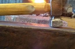 Learn to blacksmith, Hawkesbury, Ontario - blacksmith hammer
