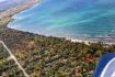 Wasaga beach view on scenic flight Barrie Ontario