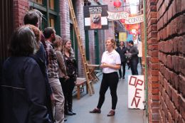Fan Tan Alley on Chinatown History and Food Tour Victoria BC 