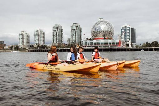 Vancouver Kayaking guided tour