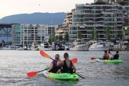 Vancouver Kayaking Sunset Tour