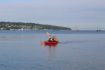  Vancouver Kayak Tour in evening paddling bay