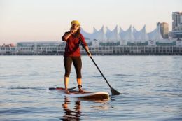 unique Vancouver sightseeing tour from Granville Island - SUP
