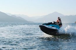 touring coast of Vancouver BC by jet ski